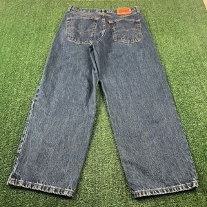 Levi's 578 Red Tab Baggy Loose Jeans Men's 32x27" Blue Dark Wash Denim Modern